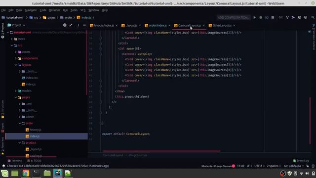 UmiJS 006 - Customizable Layout смотреть онлайн