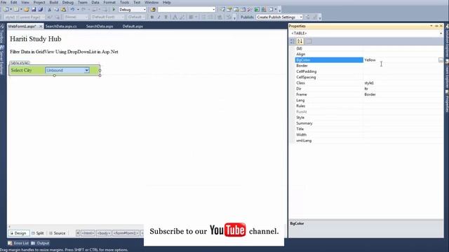 Search or Filter Data in GridView Using DropDownList in Asp.Net | Hindi смотреть онлайн