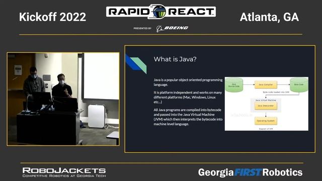 Software/Java Workshop - GeorgiaFIRST FRC Kickoff 2022 смотреть онлайн