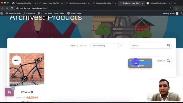 E-commerce Website in WordPress Using Woo-Commerce Plugin, in less than 40mins, Short Course - 1.3 смотреть онлайн