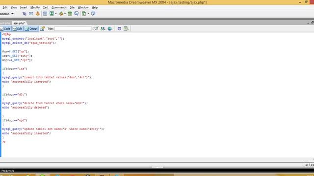 part 3: insert update delete search using ajax смотреть онлайн