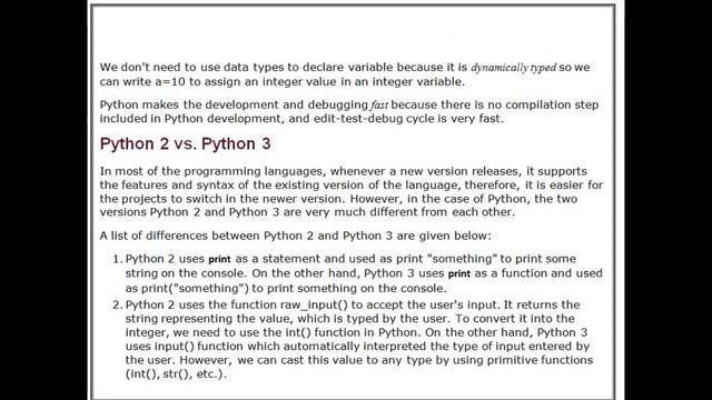 What is Python || Python 2 vs Python 3 || Python a scripting language смотреть онлайн