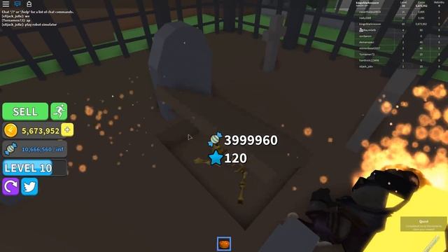 НАПУГАЛ СТРАШНОЕ ЧУДИЩЕ! ROBLOX СИМУЛЯТОР ХЕЛЛОУИНА смотреть онлайн