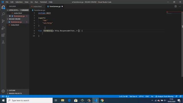 Tutorial Sederhana Membuat Http Request Get dan Post menggunakan GOLANG смотреть онлайн