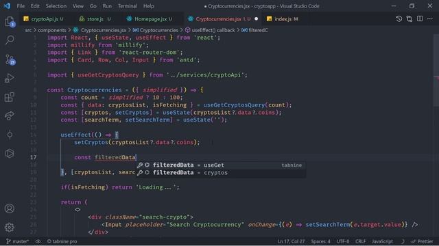 Build and Deploy a React Cryptocurrency App and Master Redux Toolkit in One Video смотреть онлайн