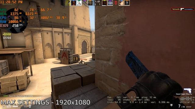 ASUS TUF GAMING F15 | CS:GO MAX / LOW SETTINGS | RTX 3050 Ti - i5 11400H смотреть онлайн