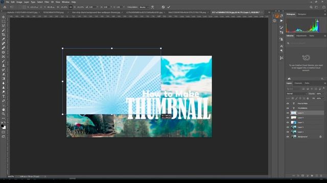 How to make free fire Thumbnail in photoshop [2021]. смотреть онлайн