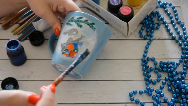 DIY: Как расписать кружку? Рисунок своими руками на Кружке смотреть онлайн