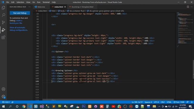 Part 2: Learning Bootstrap from w3schools.com | for complete video goto my playlist(1) смотреть онлайн