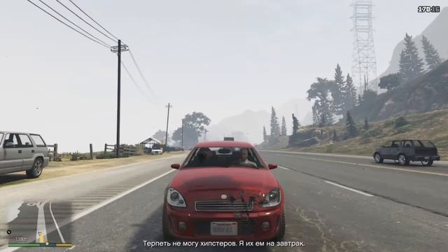GTA 5 Майкл называет Тревора хипстером смотреть онлайн