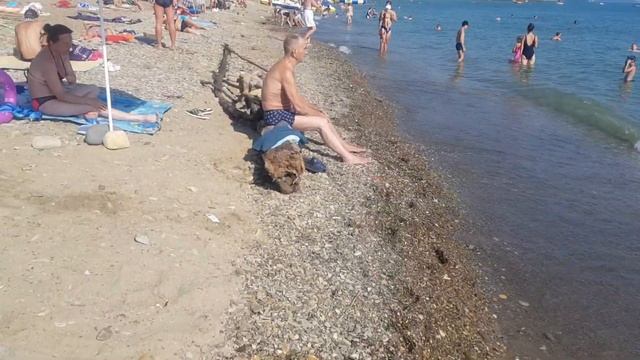 Джубга. Лермонтово. Пляж. 26.07.2023г. смотреть онлайн