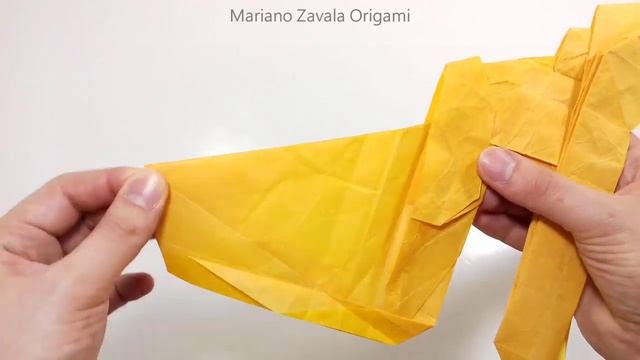 ORIGAMI GIRAFFE TIME LAPSE (Shuki Kato) 折り紙 キリン JIRAFA смотреть онлайн
