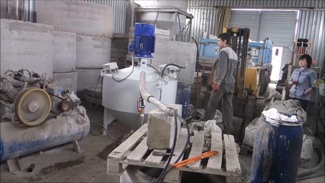 Работа промышленного высокоскоростного турбулентного смесителя СПБУ-1000-ЛЮКС с пеногенератором смотреть онлайн