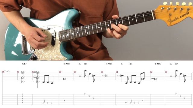 Oasis - Supersonic (guitar cover with tabs & chords) смотреть онлайн