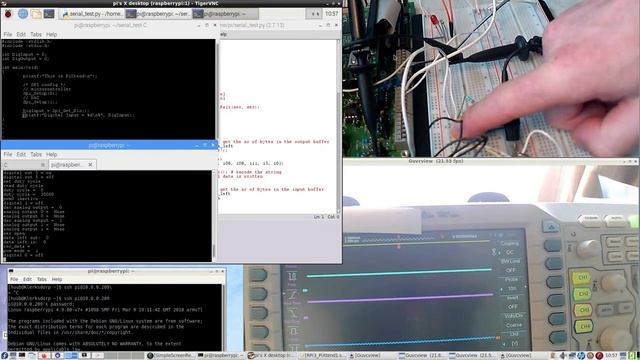 RaspberryPi3 & PiXtend #45 : Intro, C vs Python, wiring, voltage, oscilloscope, value, electronics смотреть онлайн