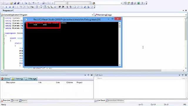 How to working with Stacks in C# смотреть онлайн