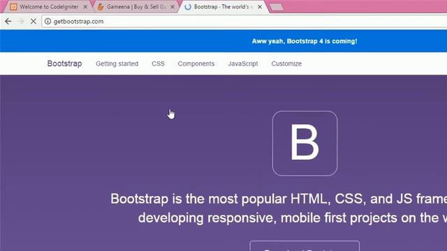 Styling right section of navigation bar using bootstrap смотреть онлайн