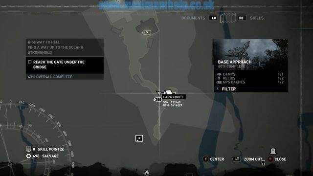 23 Base Approach Relics, Documents, GPS Caches & Treasure Map Location Guide Tomb Raider 2013 смотреть онлайн