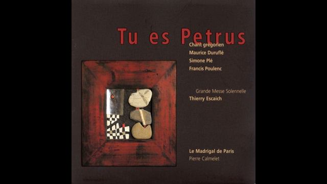Thierry Escaich, Le Madrigal de Paris, Pierre Calmelet - Mandatum novum do vobis (Chant grégorien) смотреть онлайн