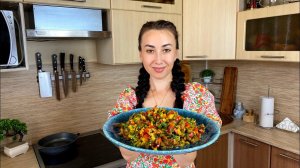 Все выпрашивают РЕЦЕПТ САЛАТА! Устала отвечать,проще один раз показать! Салат с баклажанами