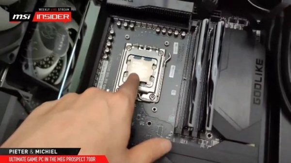 Ultimate game PC in the MEG PROSPECT 700R