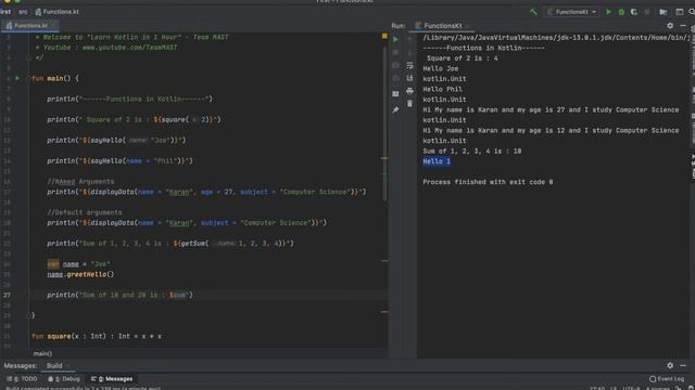 Kotlin Tutorial - Lambda Functions, Inline Functions, Higher Order Functions Extension Functions смотреть онлайн