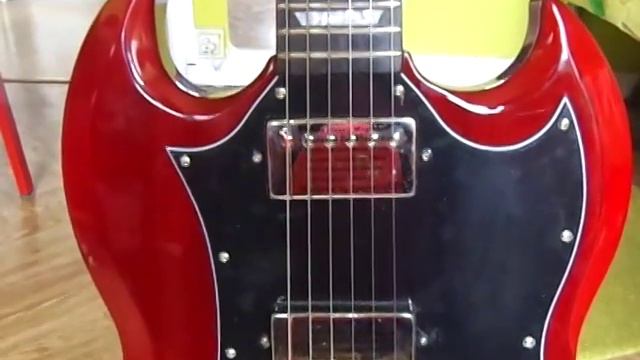 vidéo Epiphone "1966" G-400 Pro Cherry смотреть онлайн