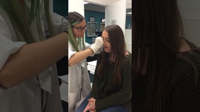 Nose Piercing with a Ring! смотреть онлайн