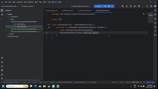Activity Result Handling Using ActivityResultLauncher | StartActivityForResult Deprecated | Kotlin смотреть онлайн