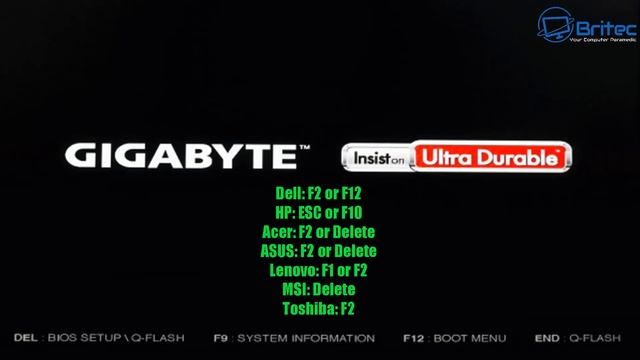 How to Access BIOS Using Settings on Windows 10 смотреть онлайн
