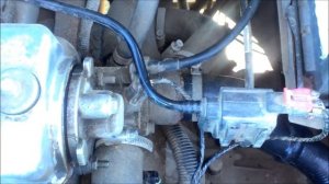 Снятие и замена термостата на Ладе Калине