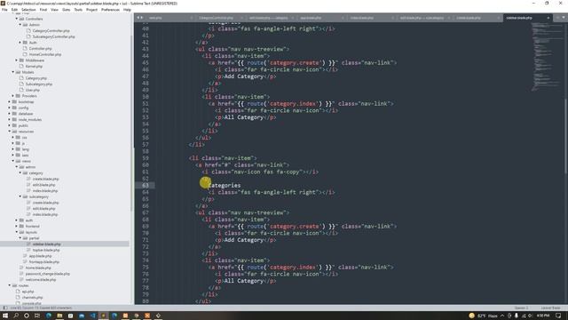 78 unsigned key , foreign key with new schema | laravel bangla tutorial смотреть онлайн