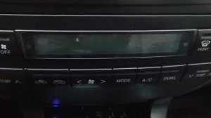 Результат пересвечивания дисплея климат - контроля ПРАДО 120