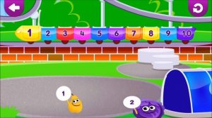 Порядковый счет.Учим цифры.Для детей.