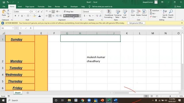 EXCEL DAY 3|| FONT FORMATTING||ALIGNMENT||NUMBER GROUP смотреть онлайн