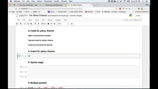 Pandas Datareader Yahoo Finance Workaround: fix-yahoo-finance смотреть онлайн
