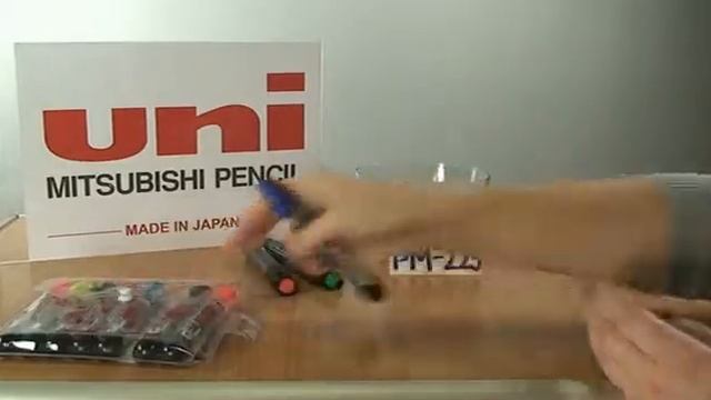 Маркеры перманентные uni Prockey смотреть онлайн