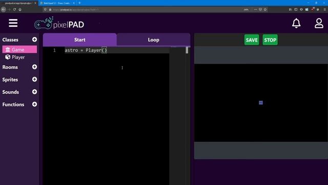 PixelPAD Tutorial: Platformer #1 - Creating the Player смотреть онлайн
