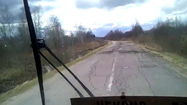 Дорога Октябрь Некоуз в отличном состоянии смотреть онлайн