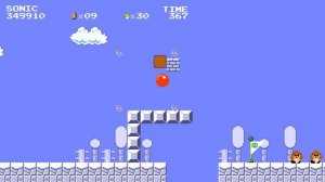 Super Sonic Bros. - Sonic Boll 1.9.2 - Full Playthrough