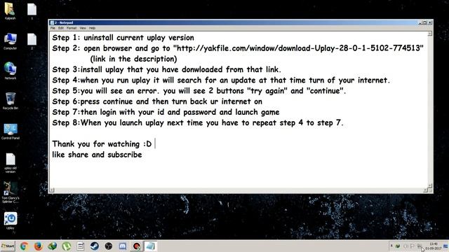 "Splinter cell Blacklist service not available" fixed!! смотреть онлайн