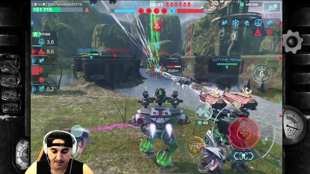 БОЕВАЯ ДВОЙКА МЕНДЕРОВ!  WAR ROBOTS MENDER DUO MENDER