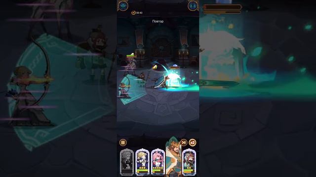 AFK Arena Башня Короля - Этаж 404. Рован, Артур, Лика, Гвинет, Розалина // King's Tower - Floor 404 смотреть онлайн
