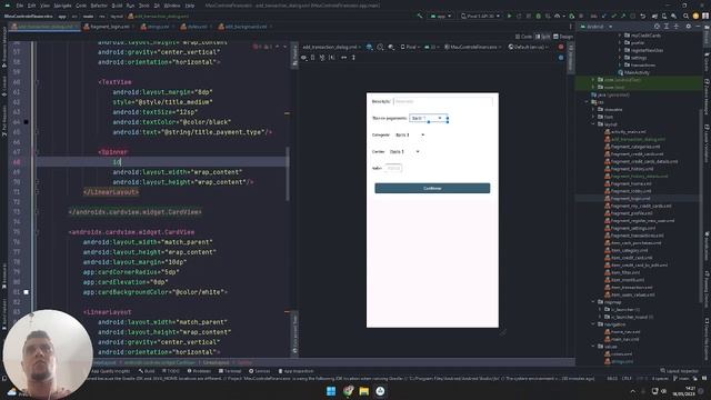 App para controle financeiro - Android Kotlin/XML/Firebase [Parte 5] смотреть онлайн