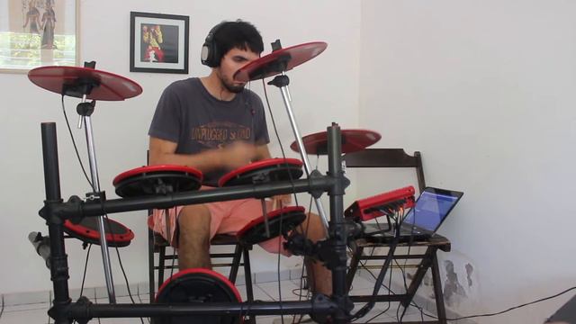 Metallica - Enter Sandman (Drum Cover) смотреть онлайн