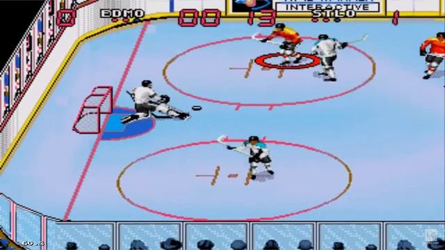 Wayne Gretzky and the NHLPA All Stars Sega Genesis Gameplay HD смотреть онлайн