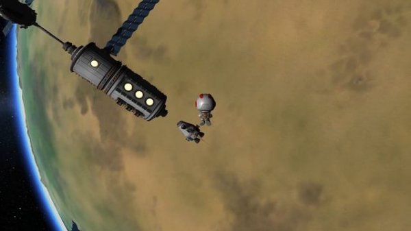Отличный мод для стыковки в Kerbal Space Program