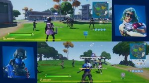 Как Играть Вместе С Другом На Одной Консоли PS4 В Фортнайт. Разделение Экрана Fortnite.