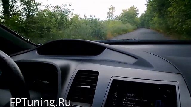 Усилитель сигнала газа FreePower S-Drive тест на Honda Civic