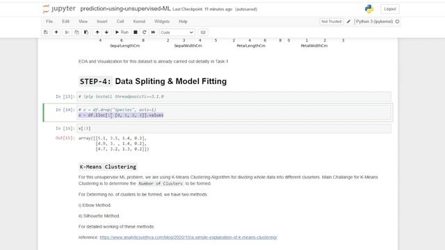 K-Means Clustering | Prediction using Unsupervised ML смотреть онлайн